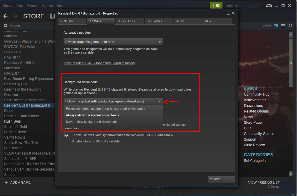 steam workshop content downloading automatically
