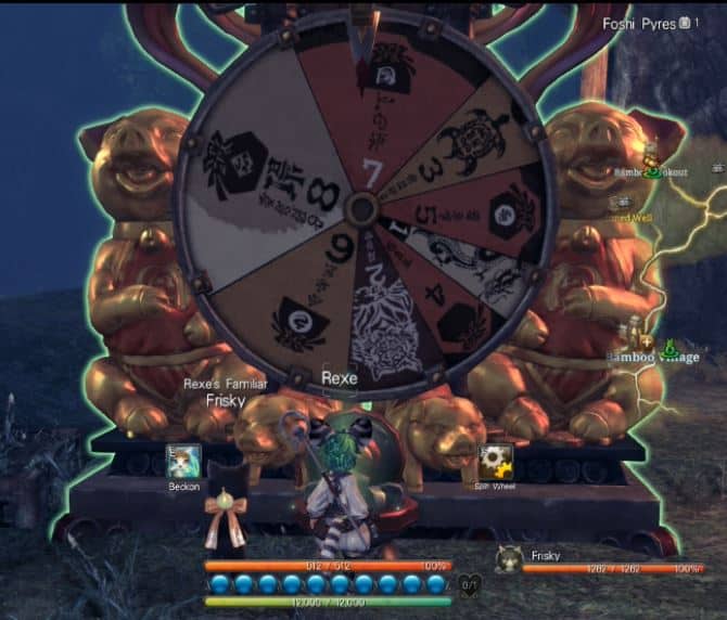 Wheel of Fate blade and soul
