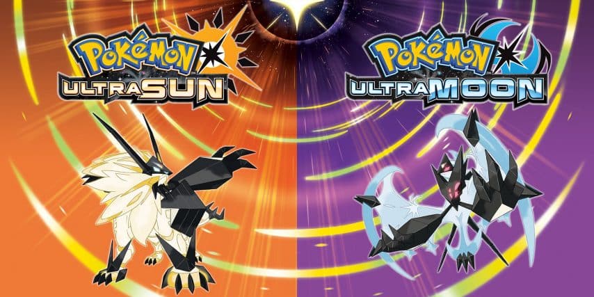 Pokemon Ultra Sun & Ultra Moon Cover