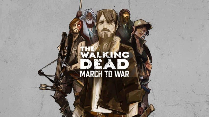 The Walking Dead March to War cover