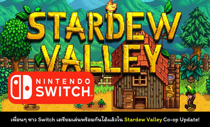 Stardew Valley Nintendo Switch co-op cover myplaypost