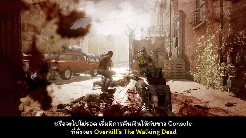 overkill the walking dead console cancel cover myplaypost